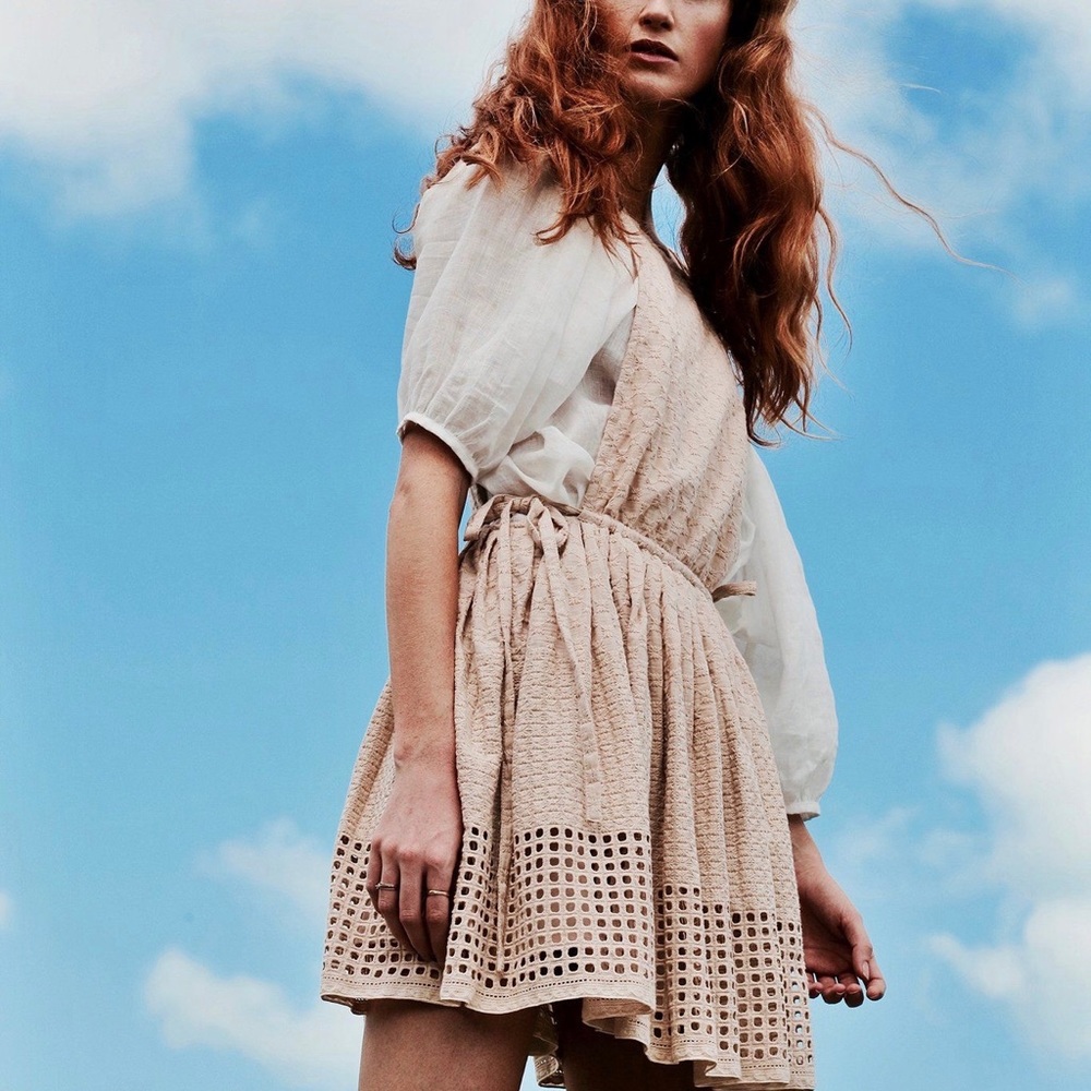 Innika Choo Black Pinafore Apron Dress SOLD OUT!!!